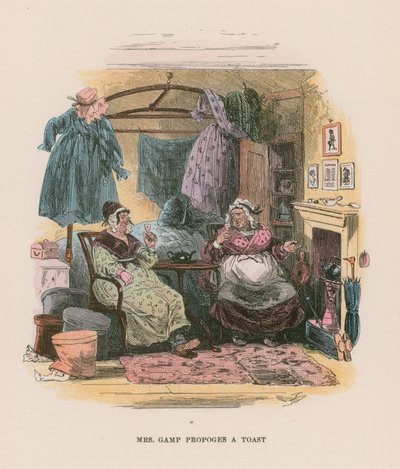 Illustration for Martin Chuzzlewit by Hablot Knight Browne